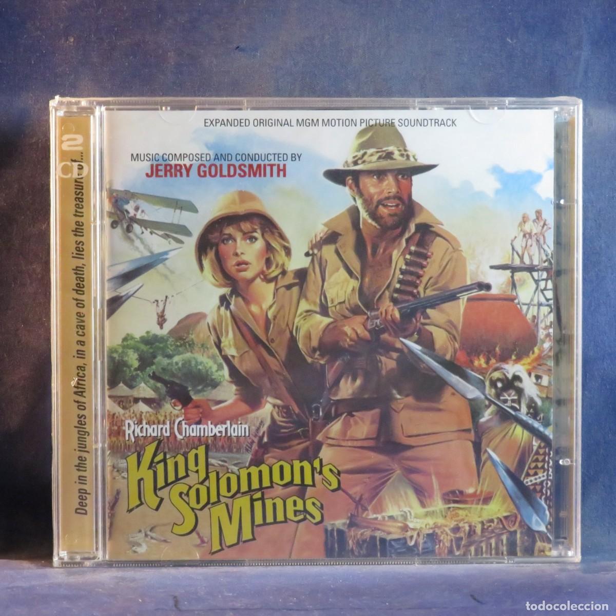 CDs de M&uacute;sica: JERRY GOLDSMITH &ndash; KING SOLOMON'S MINES (EXPANDED ORIGINAL MGM MOTION PICTURE SOUNDTRACK) - CD