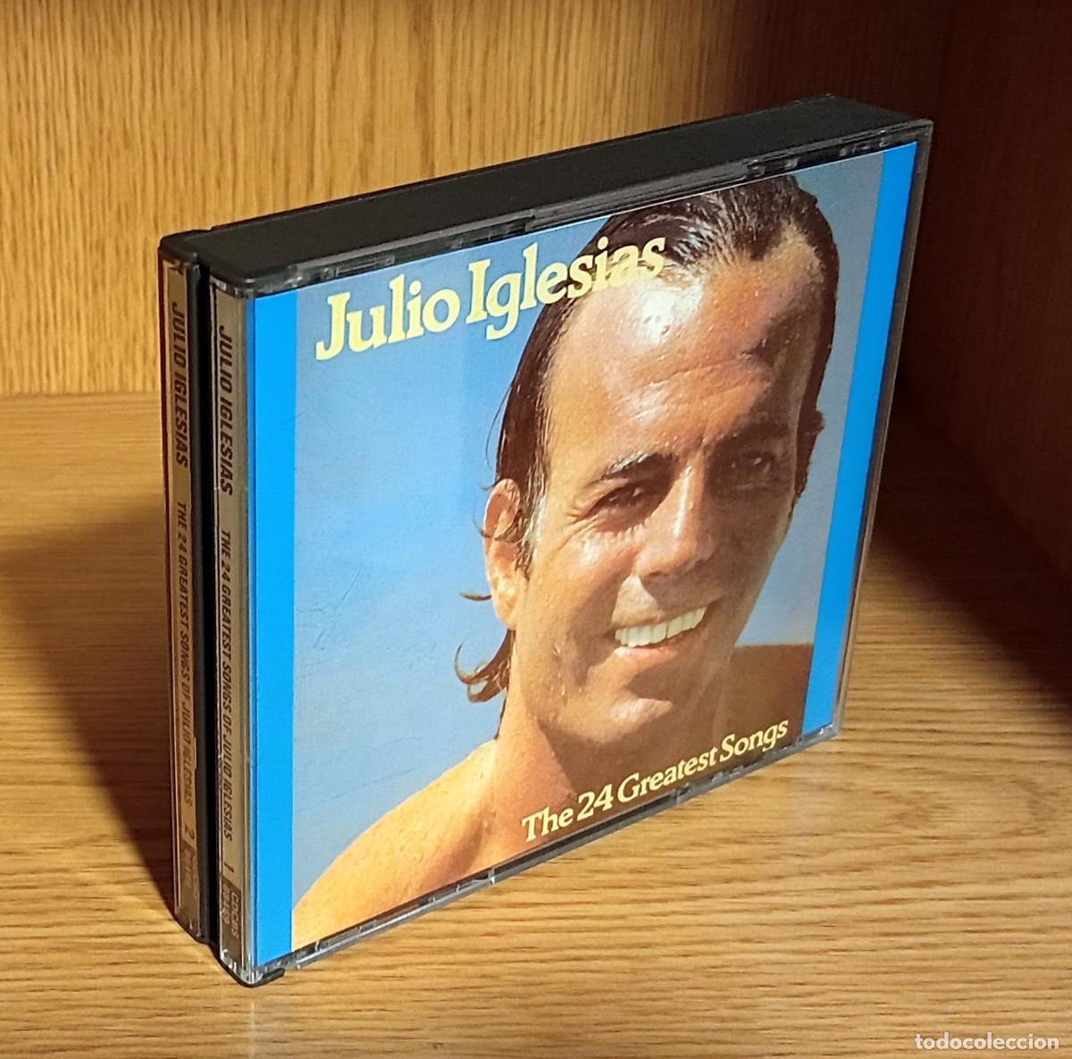 CDs de M&uacute;sica: [DOBLE CD SET BOX]. JULIO IGLESIAS. [EN ESPA&Ntilde;OL]. THE 24 GREATEST SONGS. RECOPILATORIO.