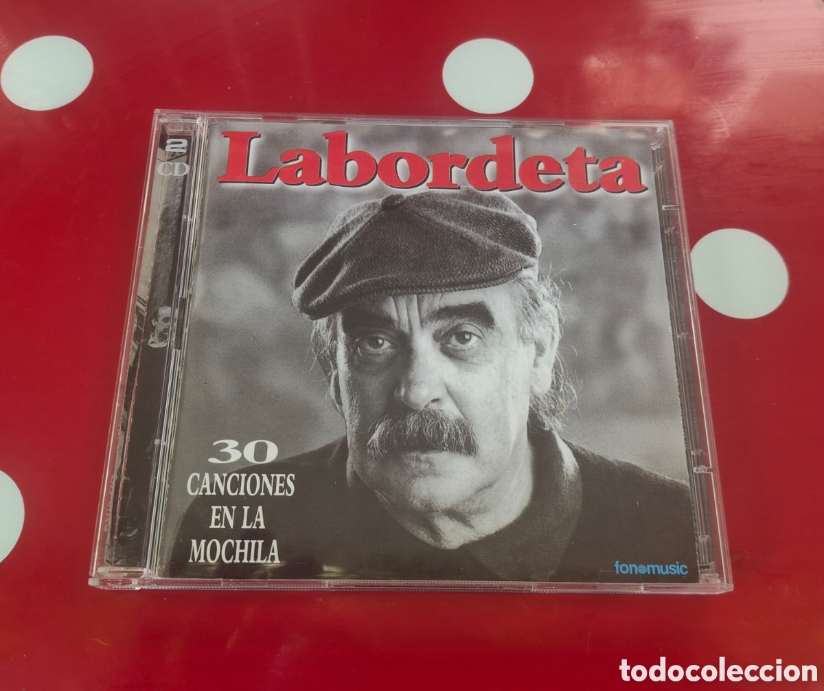 CDs de M&uacute;sica: Labordeta, CD doble &rdquo;30 canciones en la mochila&rdquo;