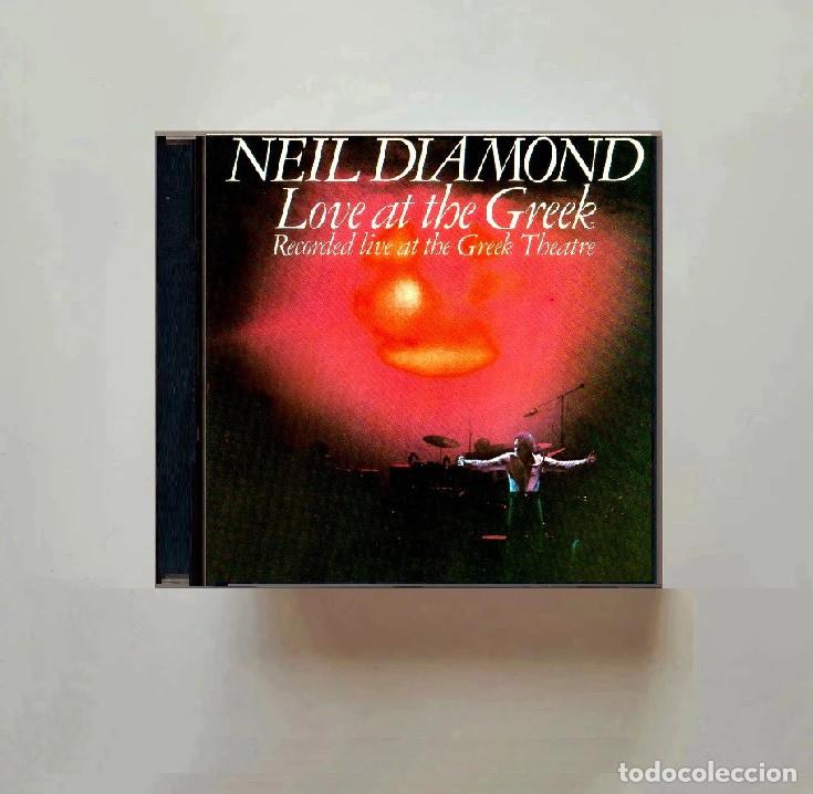 CDs de M&uacute;sica: NEIL DIAMOND. LOVE AT THE GREEK. RECORDED LIVE AT THE GREEK THEATRE. CD.