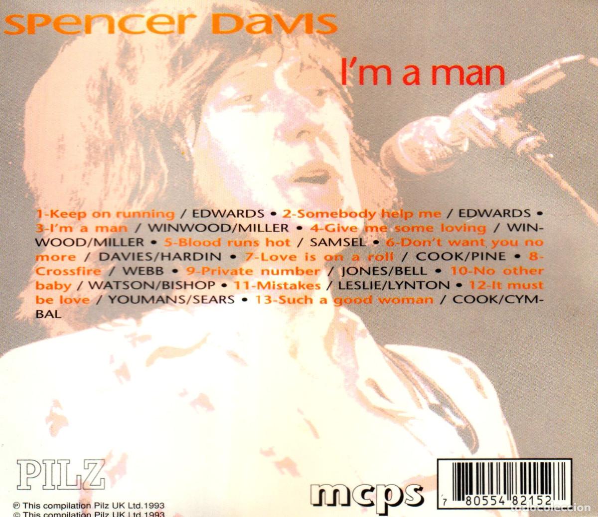 CDs de m&uacute;sica: SPENCER DAVIS. IM A MAN. CD. - Foto 2