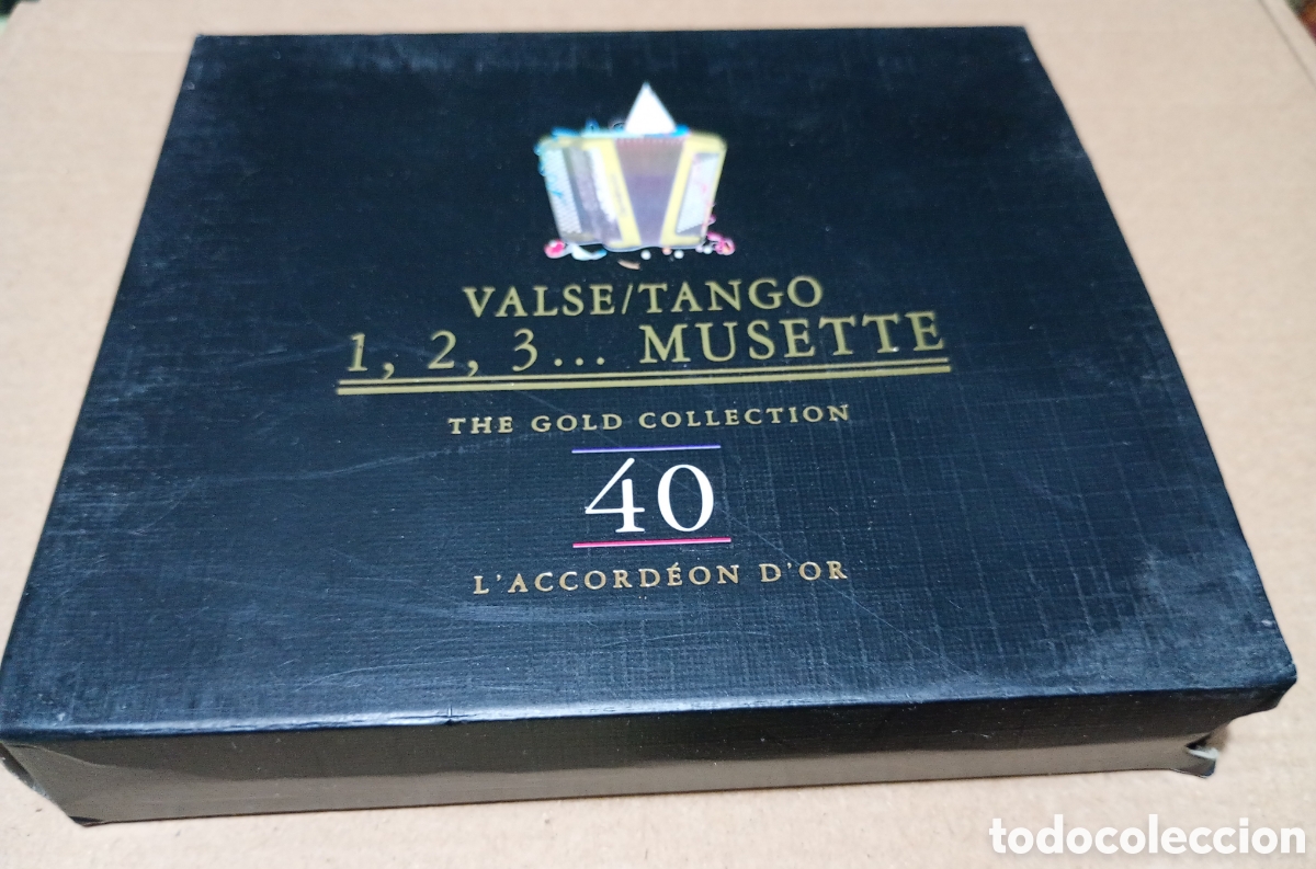 CDs de M&uacute;sica: Valse tango 1,2,3... Musette gold collection 2 CD