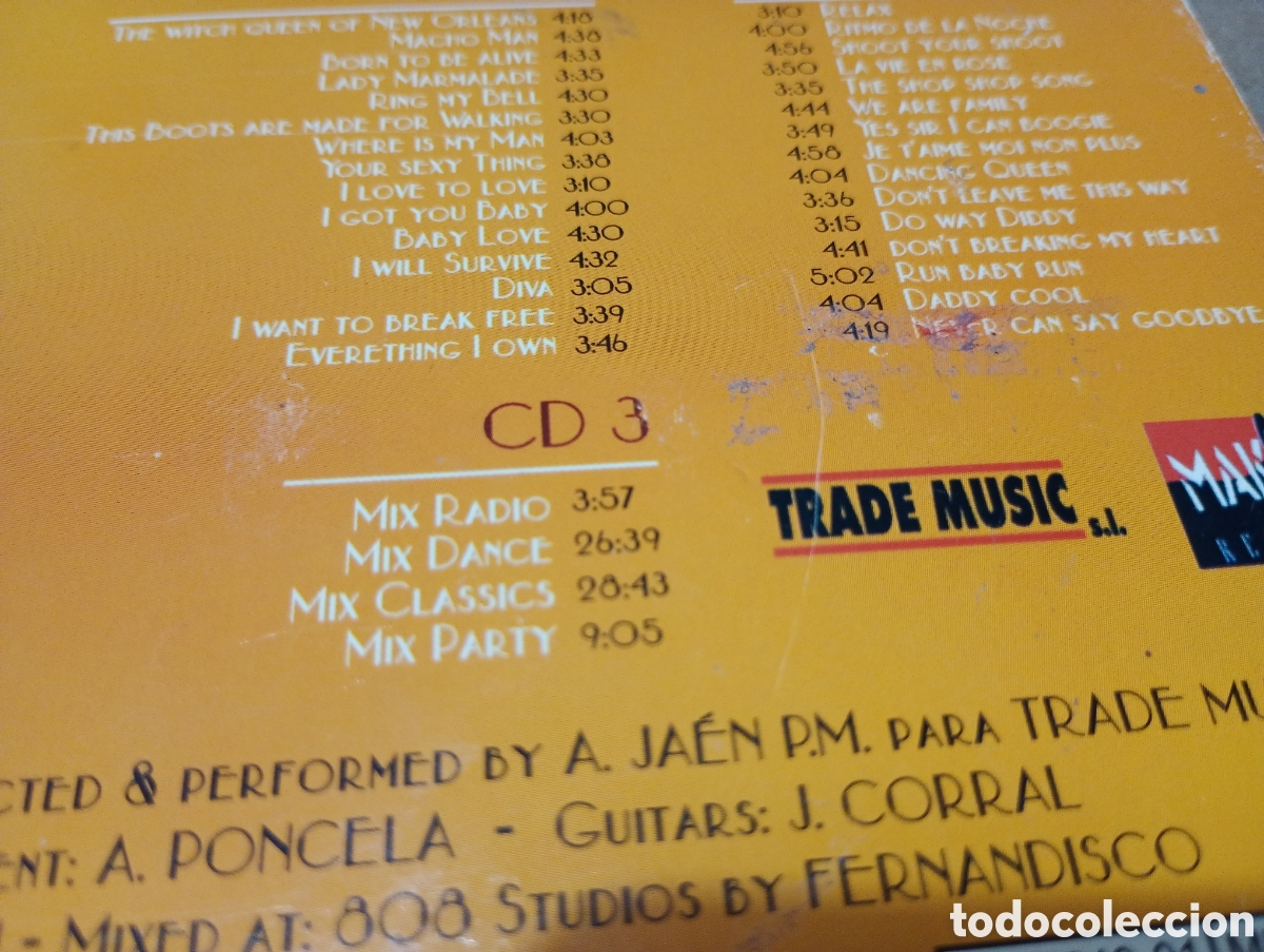 CDs de m&uacute;sica: Drag Queen Dreams CD 3 discos Fernandisco - Foto 3