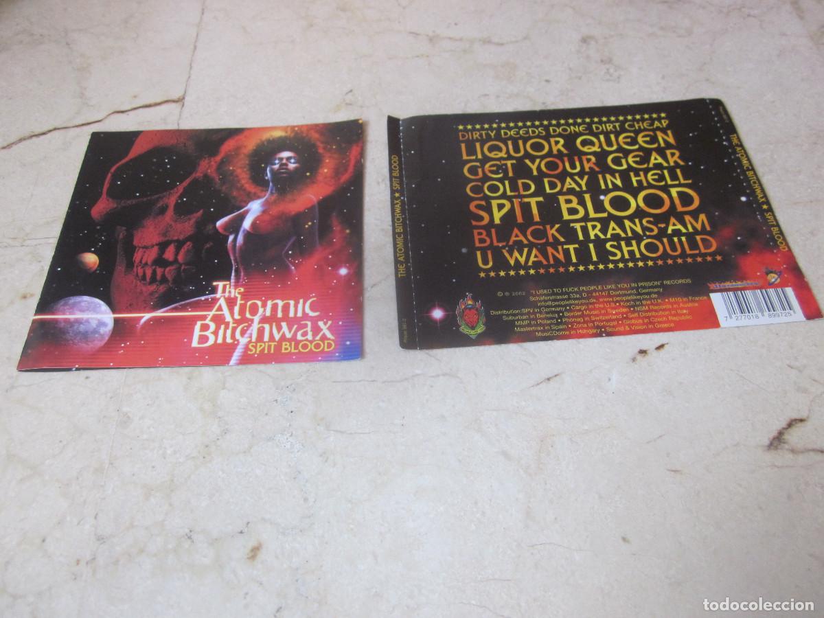 CDs de M&uacute;sica: THE ATOMIC BITCHWAX - SPIT BLOOD CD - PEOPLE LIKE YOU 2002 - SIN CD - SOLO LAS CARATULAS