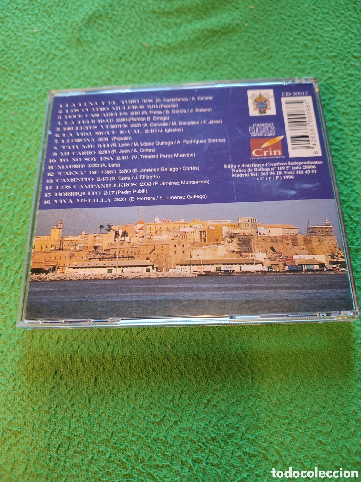 CDs de m&uacute;sica: Emilio el Moro - Emilio el Moro Cd - Foto 3