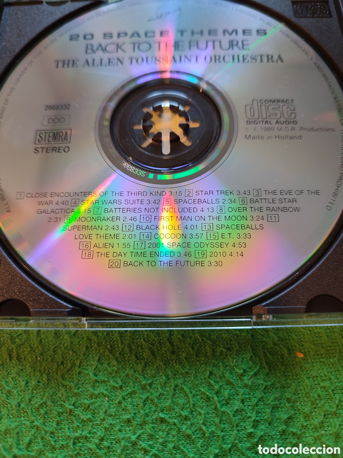 CDs de m&uacute;sica: Back to the future - 20 Space themes Cd - Foto 2