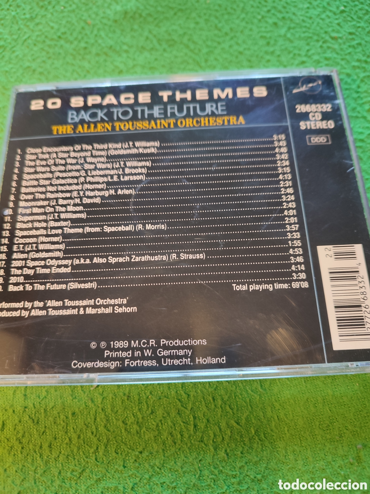 CDs de m&uacute;sica: Back to the future - 20 Space themes Cd - Foto 3