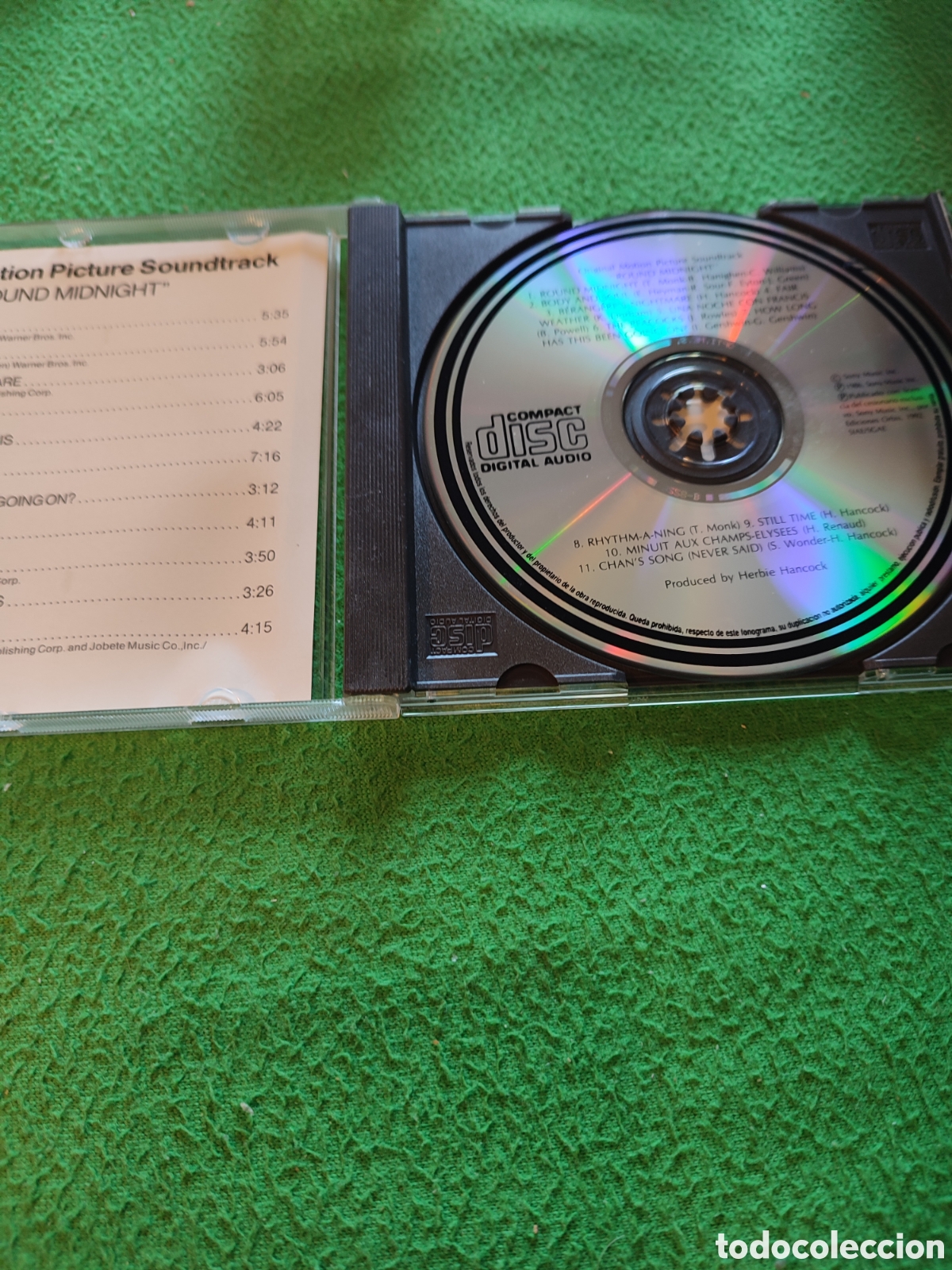 CDs de m&uacute;sica: Herbie Hancock - BSO Round Midnight - Foto 2
