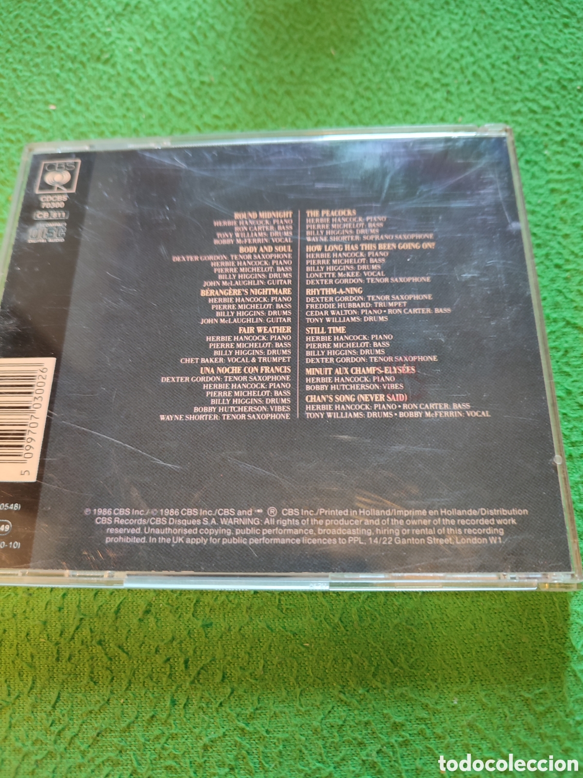 CDs de m&uacute;sica: Herbie Hancock - BSO Round Midnight - Foto 3