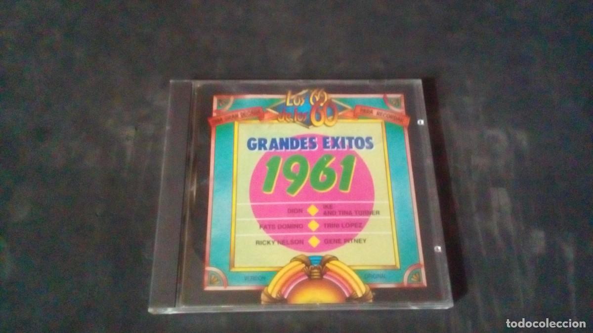 CDs de M&uacute;sica: Grandes Exitos 1961. Colecci&oacute;n los 60 de los 60-CD-BUEN ESTADO