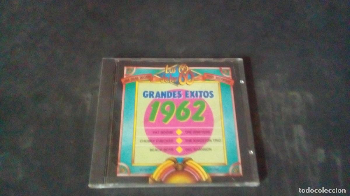 CDs de M&uacute;sica: Grandes Exitos 1962. Colecci&oacute;n los 60 de los 60-CD-BUEN ESTADO