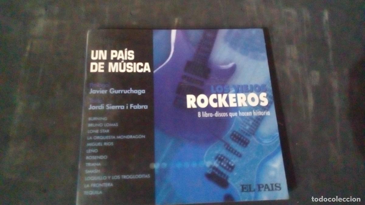 CDs de M&uacute;sica: CD-UN PA&Iacute;S DE M&Uacute;SICA-LOS VIEJOS ROCKEROS-LOQUILLO, BRUNO LOMAS, BURNING, LONE STAR, TRIANA...