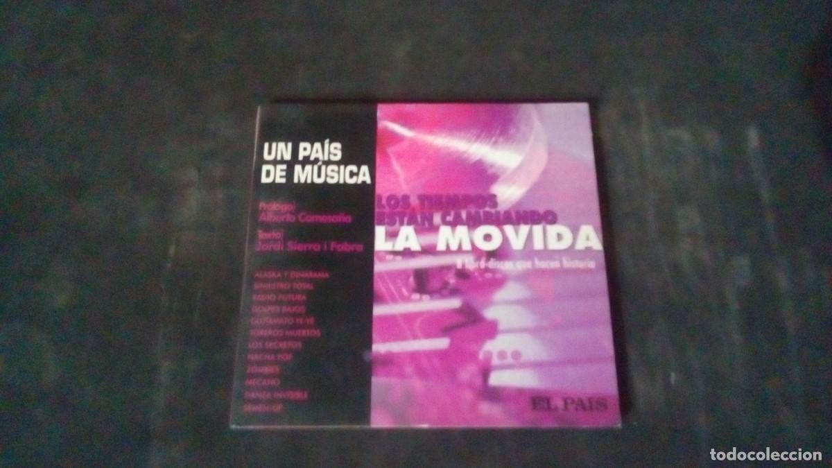 CDs de M&uacute;sica: CD - LA MOVIDA - LIBRO-DISCO - UN PAIS DE M&Uacute;SICA - MECANO, ALASKA Y DINARAMA, NACHA POP