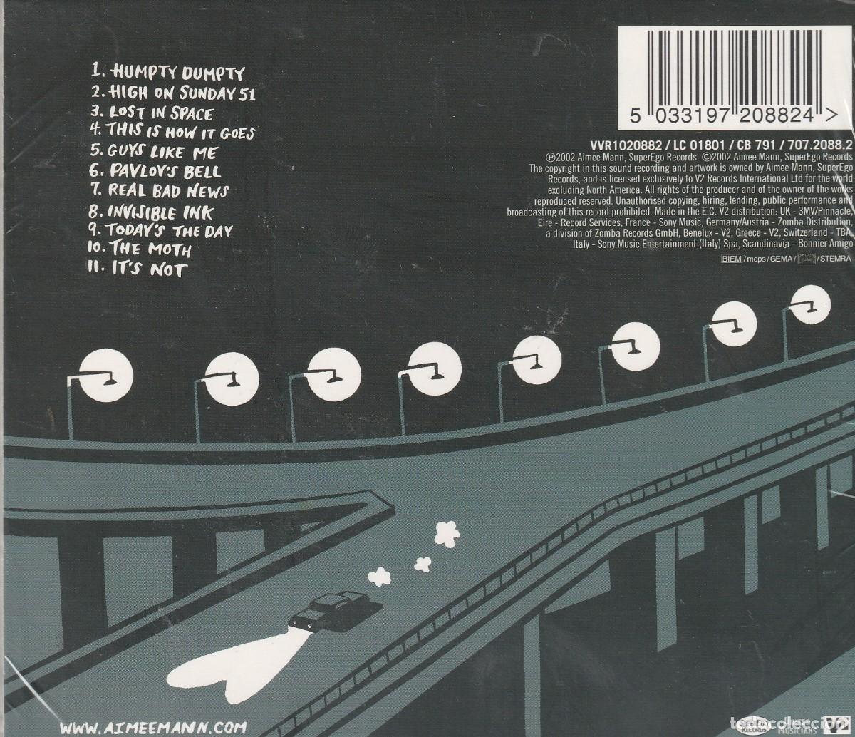 CDs de m&uacute;sica: Aimee Mann - Lost In Space CD Digipak 2002-Alternative Rock - Foto 2