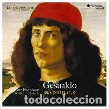 CDs de M&uacute;sica: CARLO GESUALDO DO VENOSA - MADRIGAUX A 5 VOIX (CD) LES ARTS FLORISANTS, WILLIAM CHRISTIE