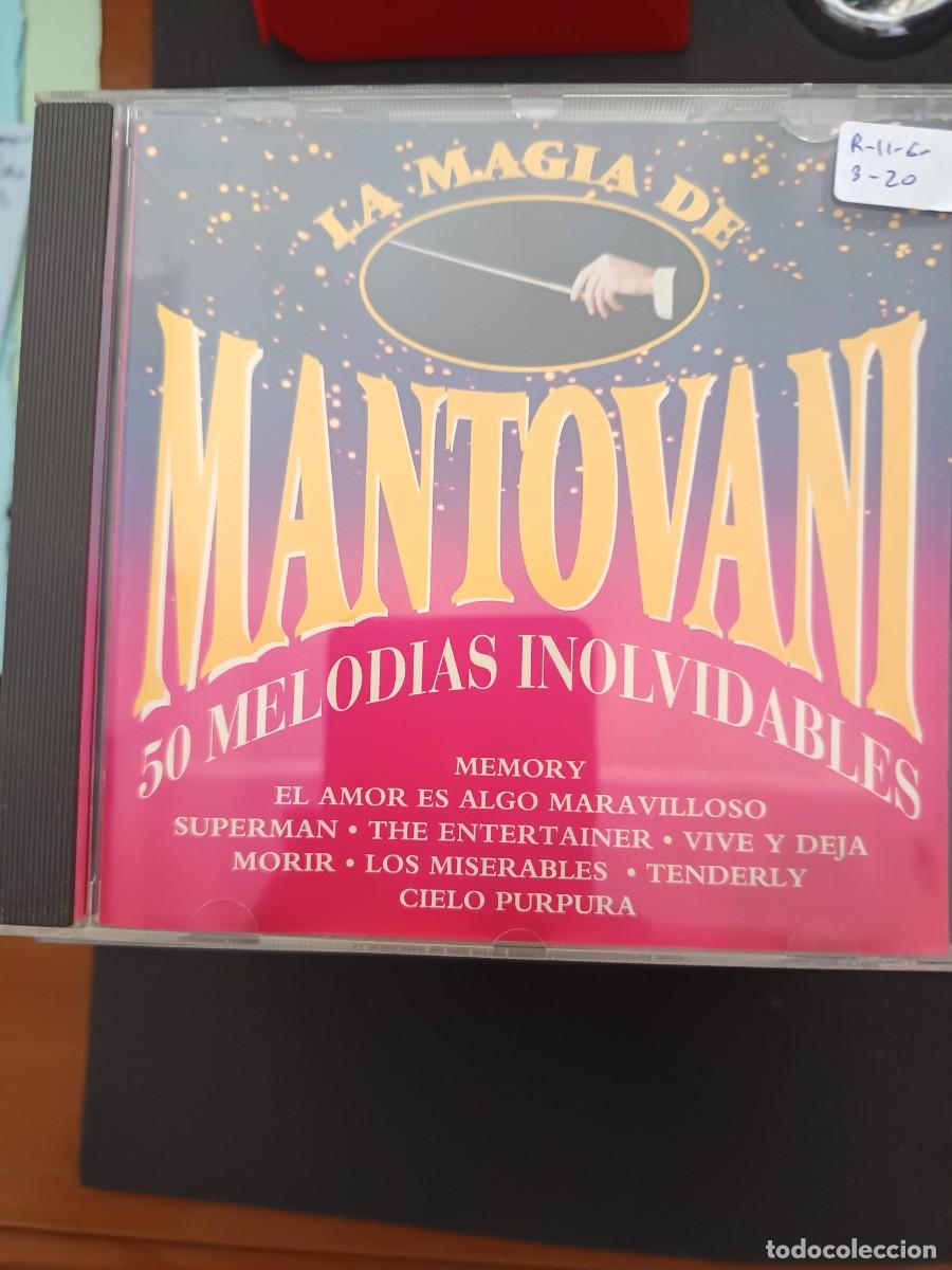 CDs de M&uacute;sica: 2 CD. LA MAGIA DE MANTOVANI. 50 MELOD&Iacute;AS INOLVIDABLES. 2 CD (VER DORSO DE LOS CD)