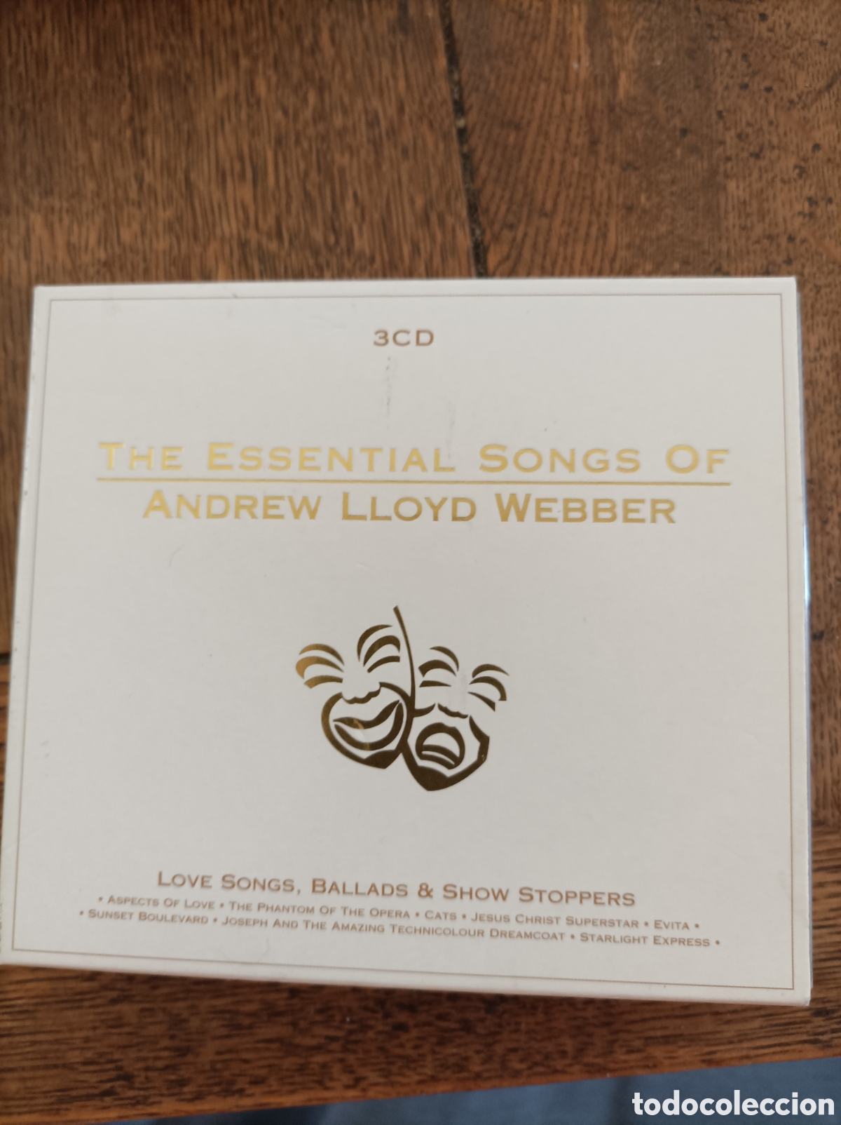 CDs de M&uacute;sica: Andrew lloyd webber. The essential songs. 3 cds