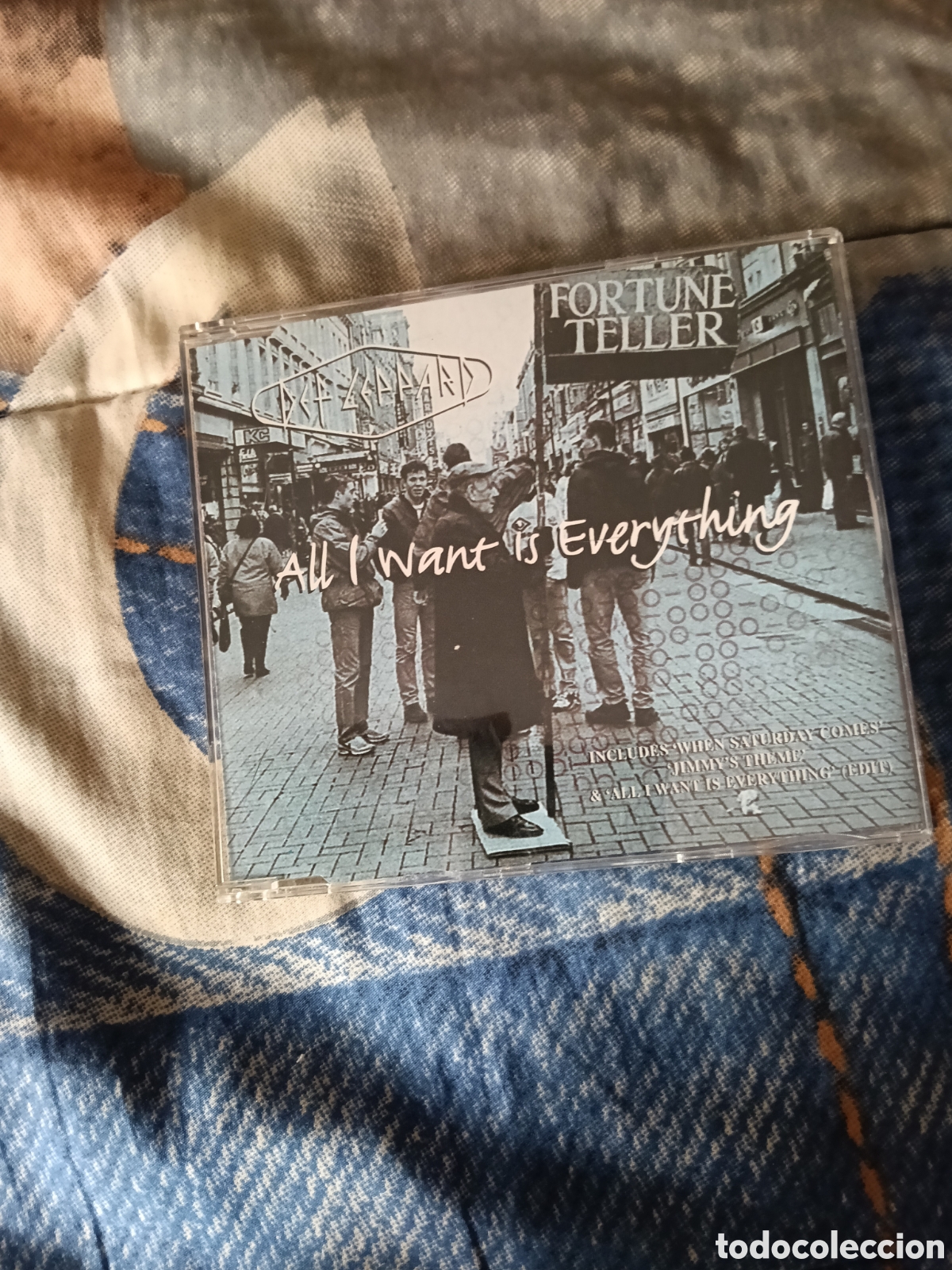 CDs de M&uacute;sica: CD Single Def Leppard All I Want Is Everything