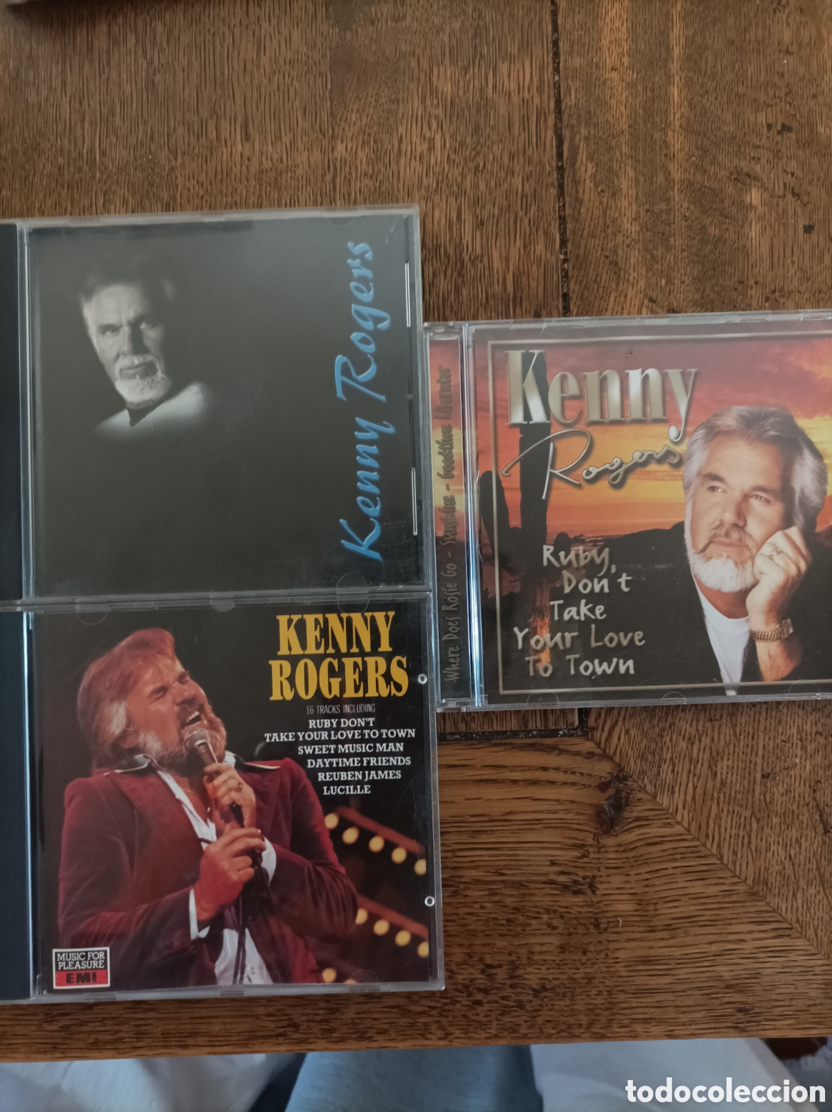 CDs de M&uacute;sica: Kenny Rogers. 3 cds.