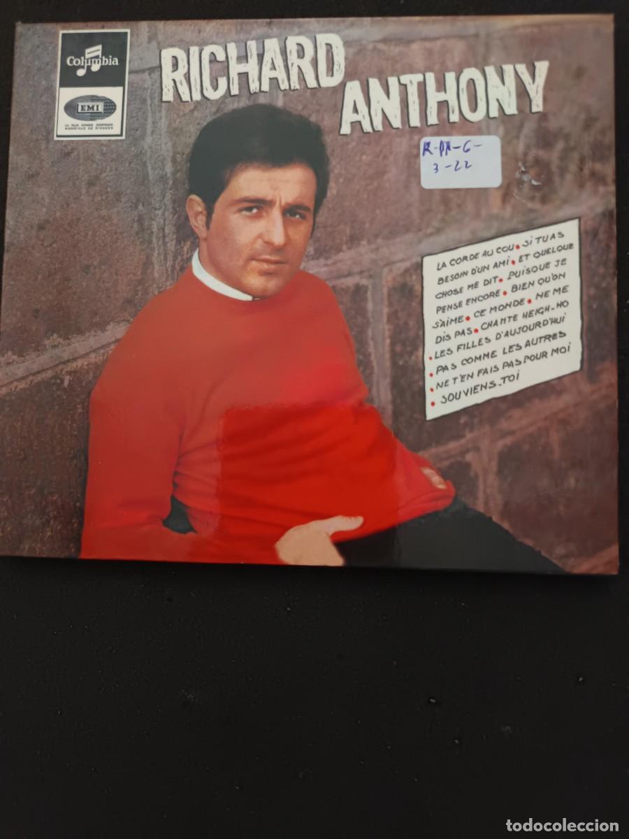 CDs de M&uacute;sica: RICHARD ANTONY: LA CORDE AU COU Y OTRAS (EMI, COLUMBIA, STEREO)