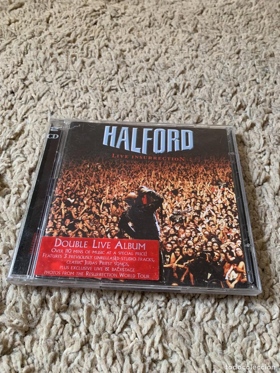 CDs de M&uacute;sica: DOBLE CD. HALFORD. LIVE INSURRECTION. INCLUYE LIBRILLO. BUENA CONSERVACION
