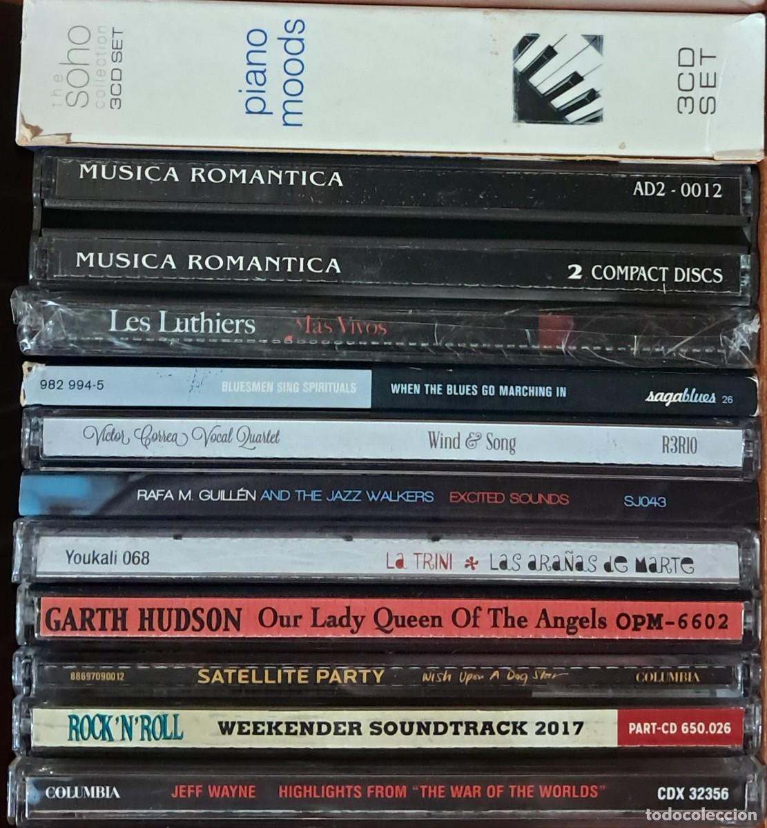 CDs de M&uacute;sica: LOTE DE 14 CDS DE M&Uacute;SICAS VARIADAS