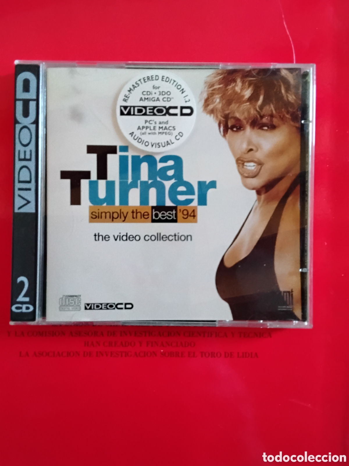 CDs de M&uacute;sica: TINA TURNER. SIMPLY THE BEST. VIDEO CD