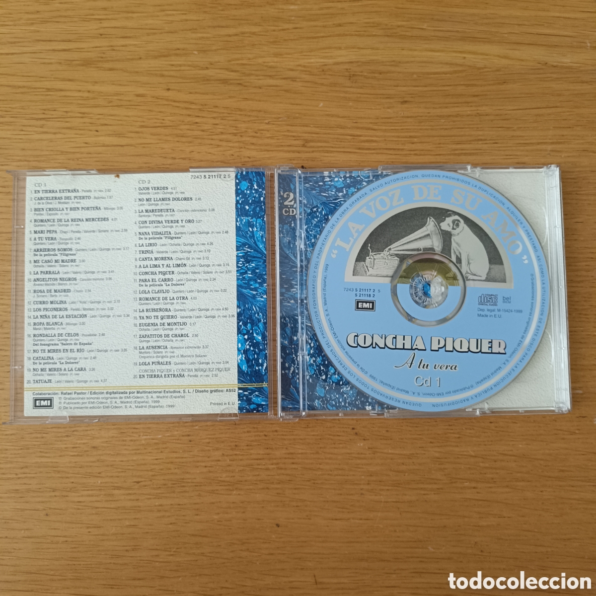 CDs de m&uacute;sica: Concha Pique 2 CDs A Tu Vera - Foto 3