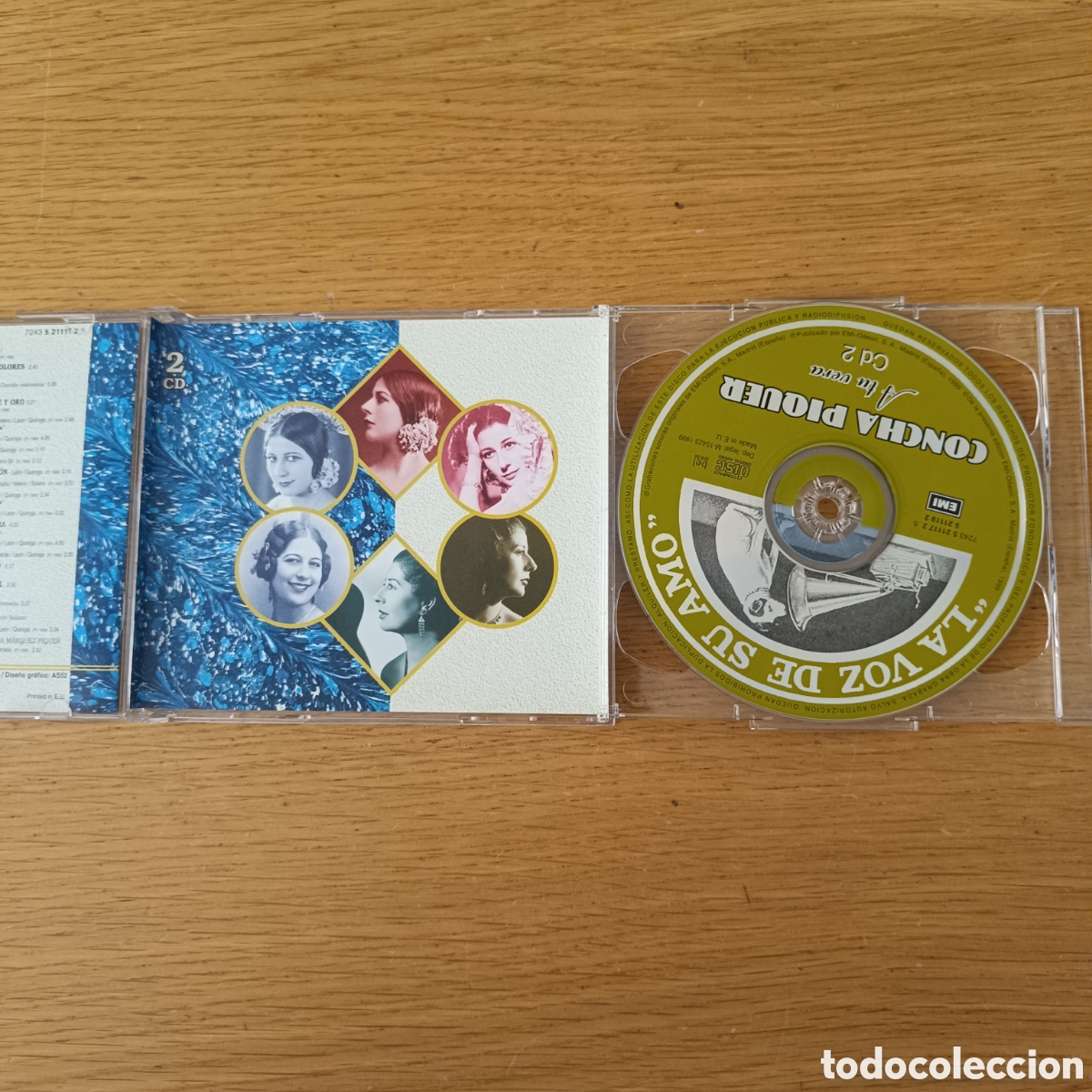 CDs de m&uacute;sica: Concha Pique 2 CDs A Tu Vera - Foto 4
