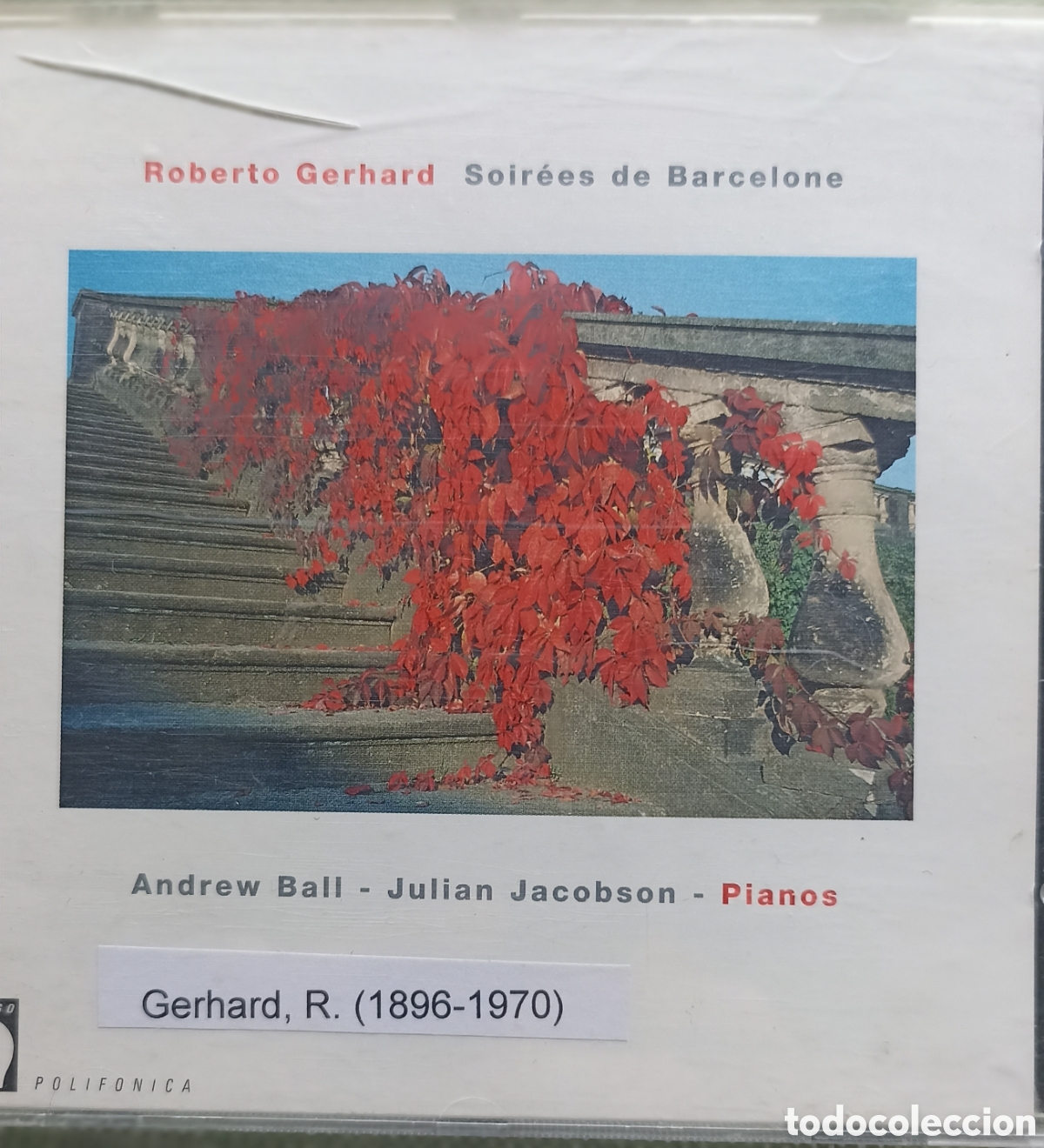 CDs de M&uacute;sica: Soir&eacute;es de Barcelone del compositor Roberto Gerhard.