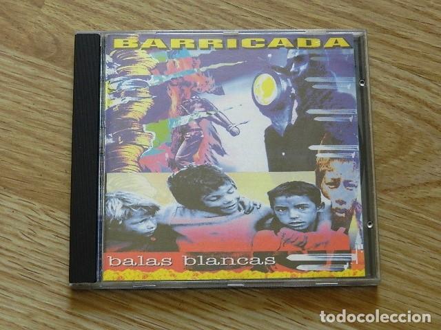 CDs de m&uacute;sica: CD Barricada Balas blancas a&ntilde;o 1992 - Foto 1