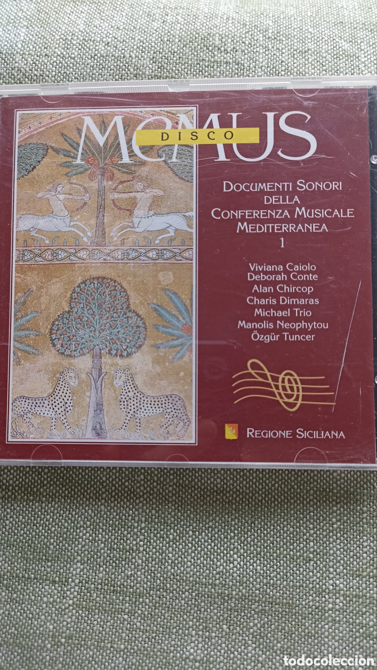 CDs de M&uacute;sica: Pieza &uacute;nica!Documenti Sonori della Conferenza Musicale Mediterranea (titulado Memus 1 o Momus),