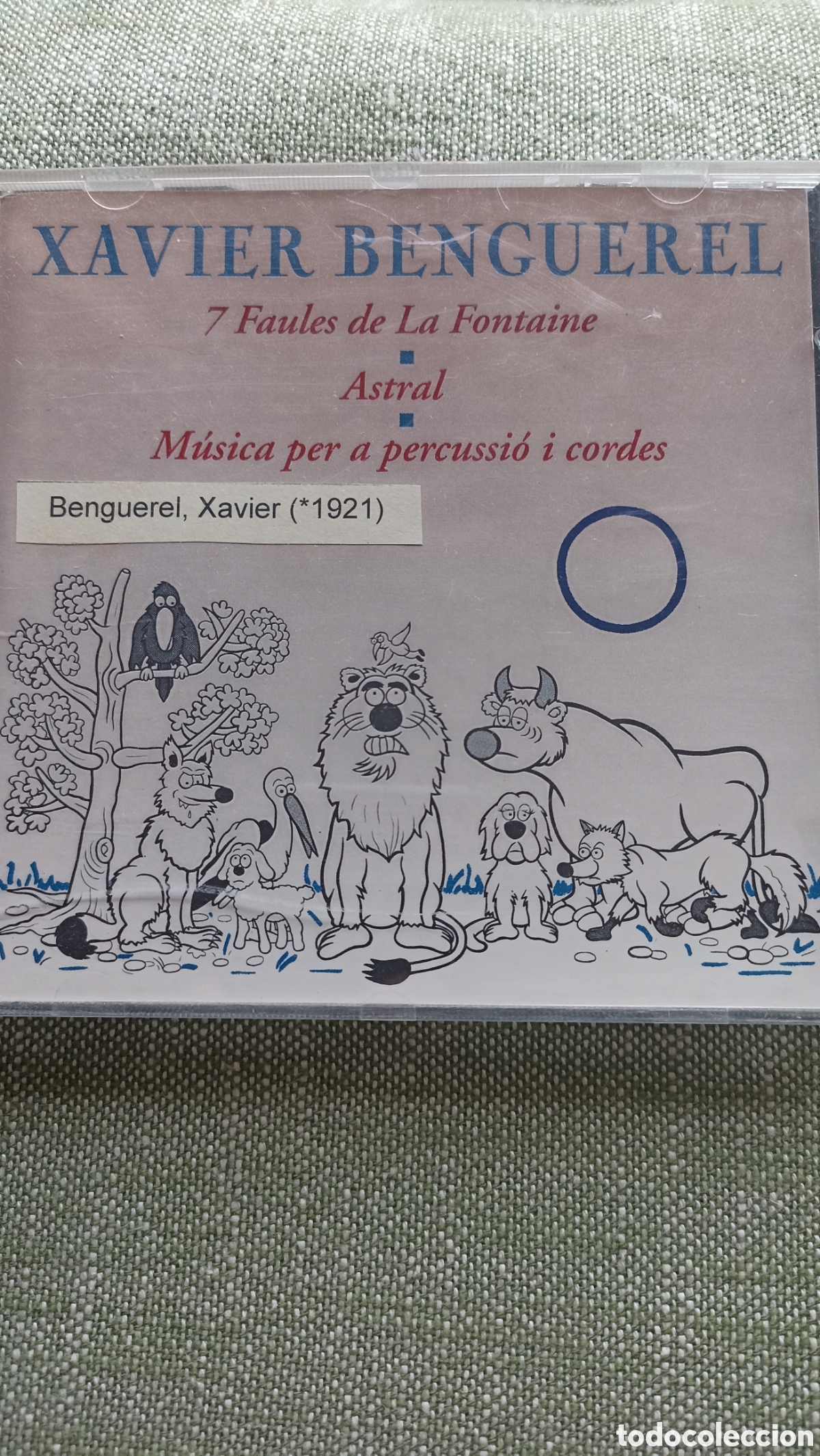 CDs de M&uacute;sica: CD &rdquo;7 Faules de La Fontaine / Astral / M&uacute;sica per a percussi&oacute; i cordes&rdquo; de Xavier Benguerel