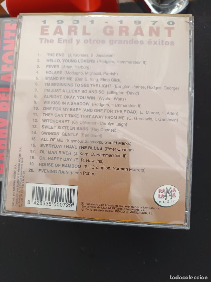 CDs de M&uacute;sica: EARL GRANT. THE END Y OTROS GRANDES &Eacute;XITOS. 1931 - 1970 (RAMA LAMA MUSIC)