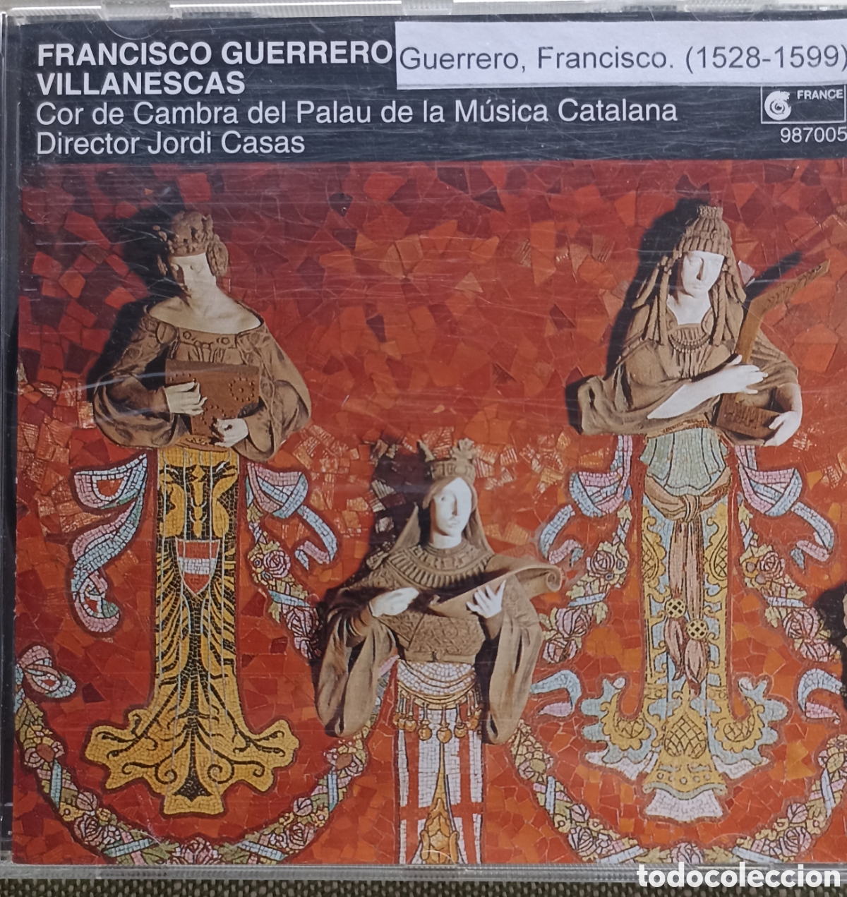 CDs de M&uacute;sica: Villanescas del compositor espa&ntilde;ol Francisco Guerrero,