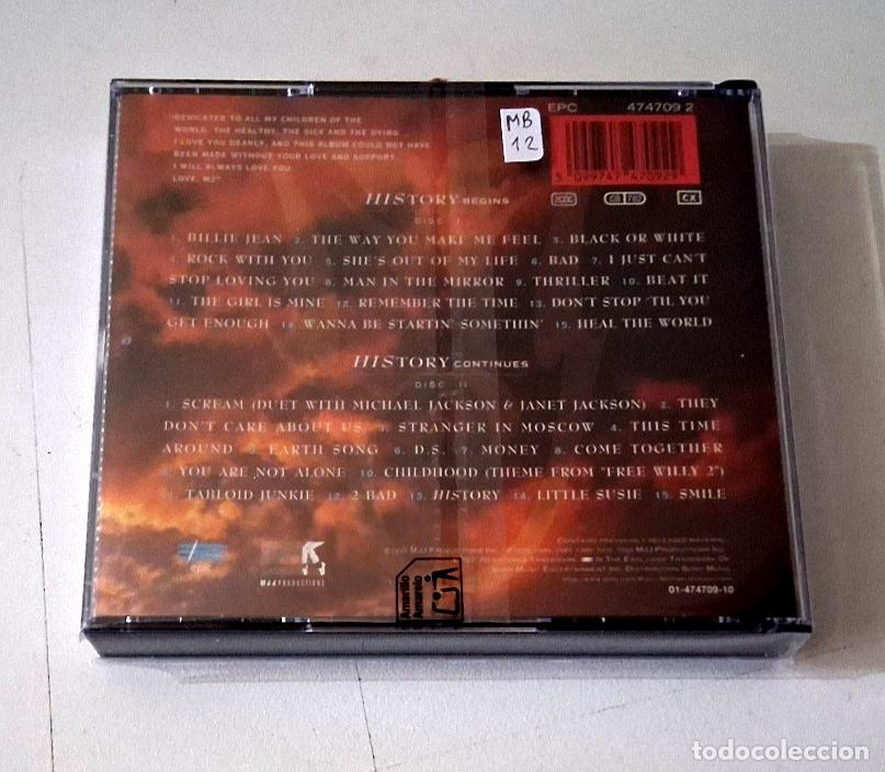 CDs de m&uacute;sica: MICHAEL JACKSON &rdquo;HISTORY&rdquo; 2CD 30 TRACKS CD - Foto 2