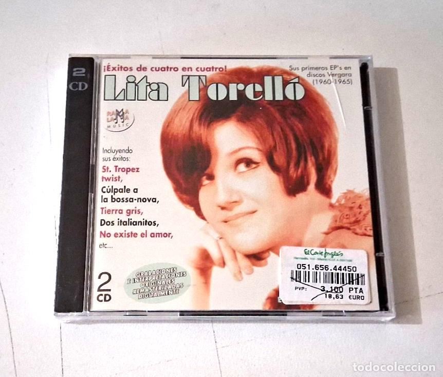 CDs de M&uacute;sica: LITA TORELLO &rdquo;SUS PRIMEROS EP'S PARA DISCOS VERGARA&rdquo; 2CD 48 TRACKS CD PRECINTADO