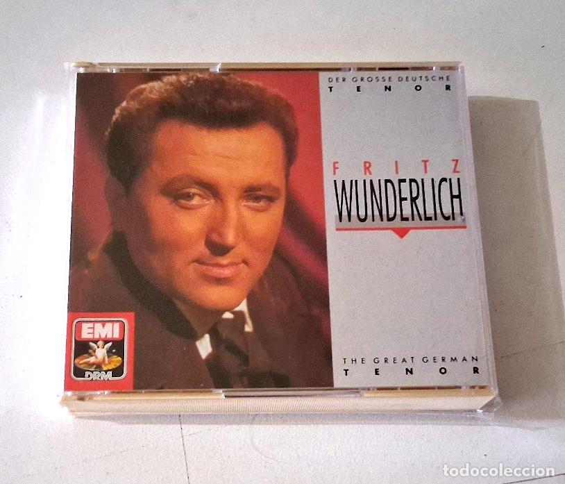 CDs de M&uacute;sica: FRITZ WUNDERLICH &rdquo;DER GROBE DEUTSCHE TENOR&rdquo; 3CD CD THE GREAT GERMAN TENOR
