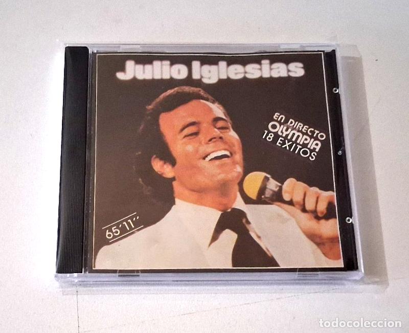 CDs de M&uacute;sica: JULIO IGLESIAS &rdquo;EN EL OLYMPIA&rdquo; CD 18 TRACKS EN DIRECTO