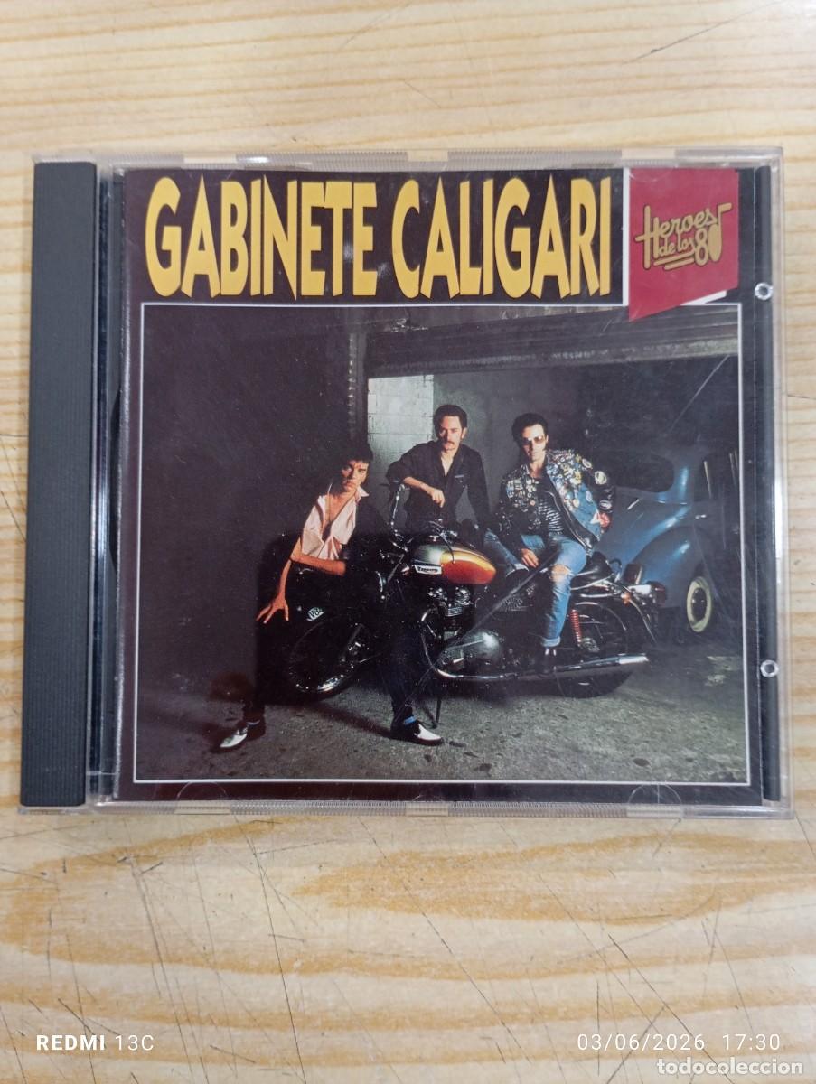CDs de M&uacute;sica: Cd - Gabinete Caligari &ndash; Heroes De Los 80 - Dro 1993
