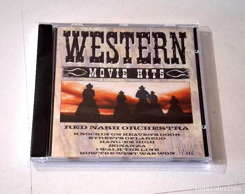CDs de M&uacute;sica: RED NASH ORCHESTRA &rdquo;WESTERN MOVIE HITS&rdquo; CD 17 TRACKS COMO NUEVO