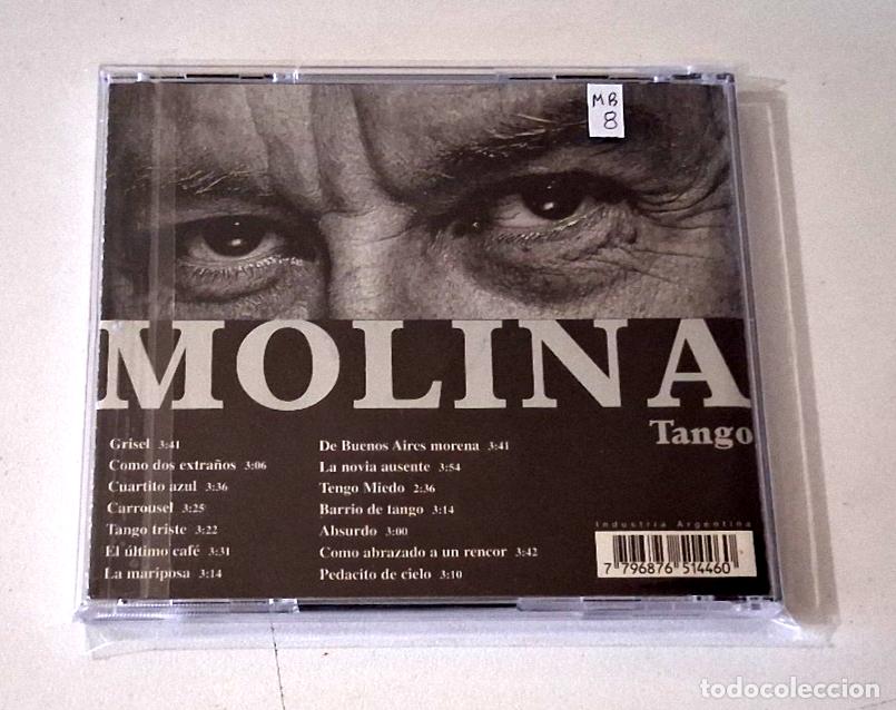 CDs de m&uacute;sica: MOLINA &rdquo;TANGO&rdquo; CD 14 TRACKS - Foto 2