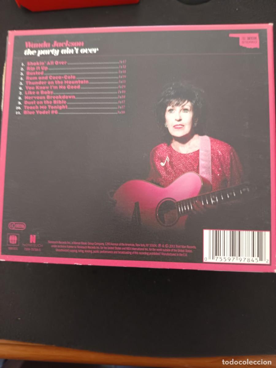 CDs de m&uacute;sica: WANDA JACKSON. THE PARTY AINT OVER - Foto 2