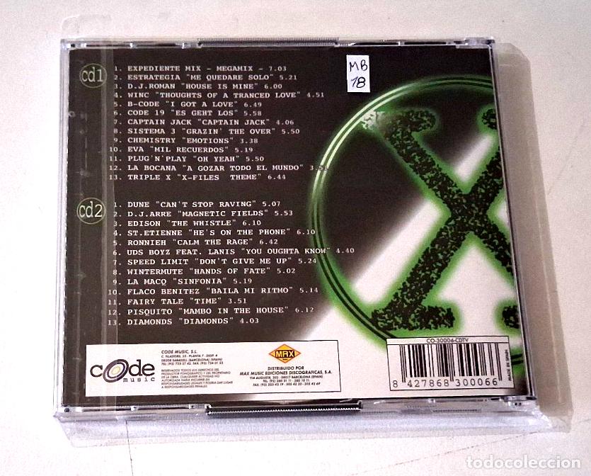 CDs de m&uacute;sica: CD &rdquo;EXPEDIENTE MIX&rdquo; 2CD 26 TRACKS CD - Foto 2