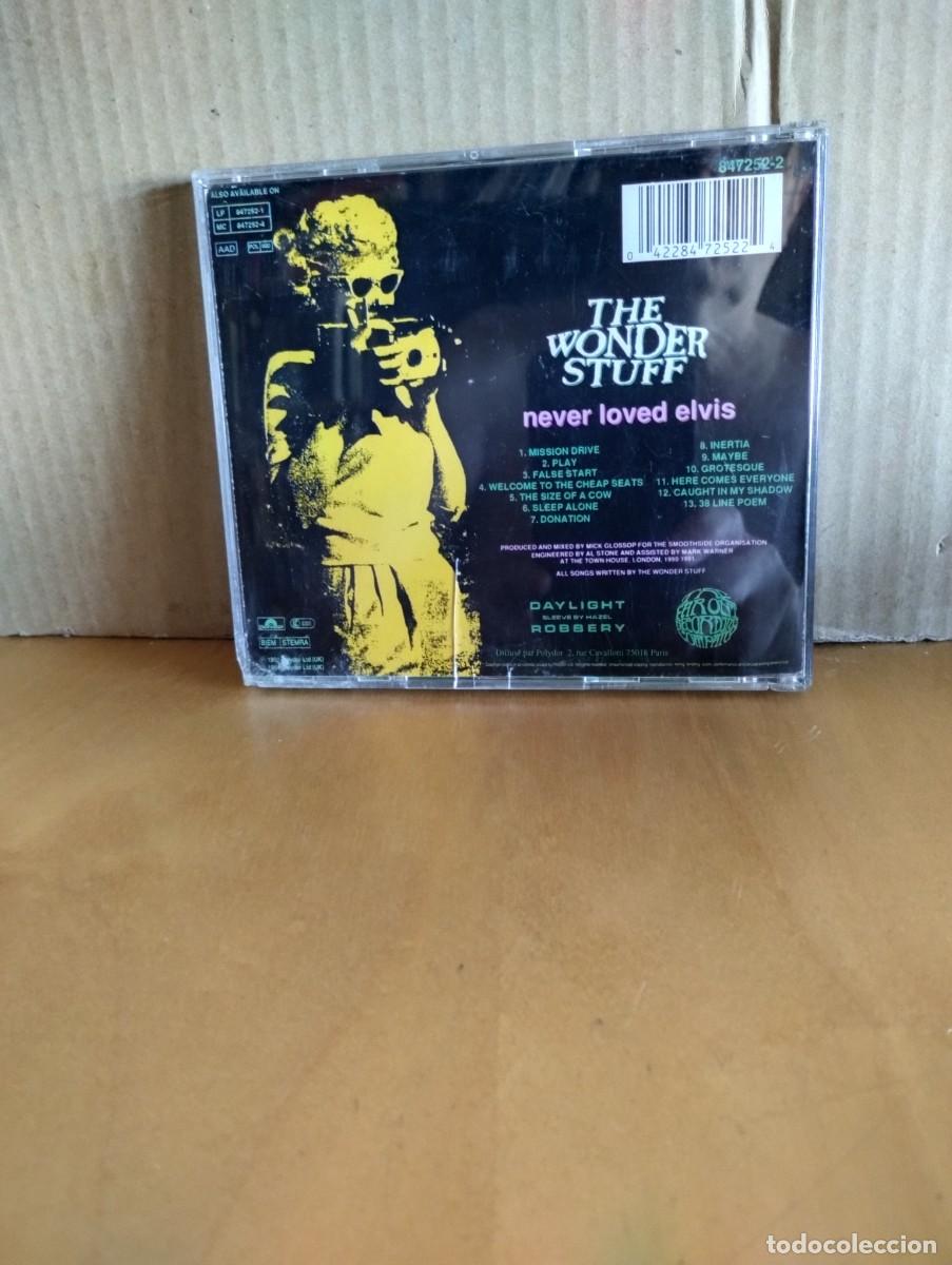 CDs de m&uacute;sica: THE WONDER STUFF ----- NEVER LOVED ELVIS - Foto 2