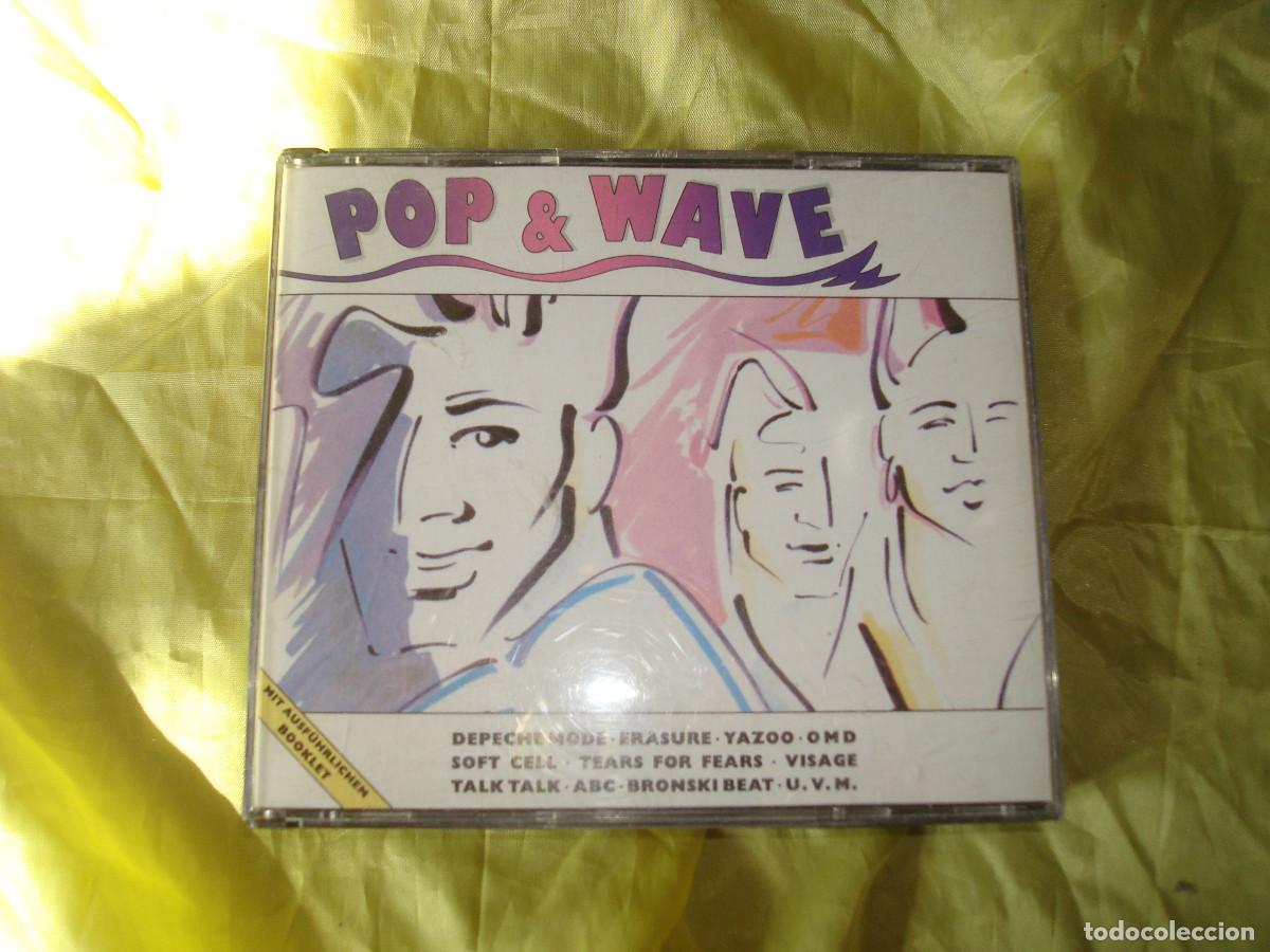CDs de M&uacute;sica: POP & WAVE. VOL. 1. THE HITS OF THE 80&acute;S. DEPECHE MODE, ERASURE, SOFT CELL...... 2 CD&acute;S + LIBRETO(#)