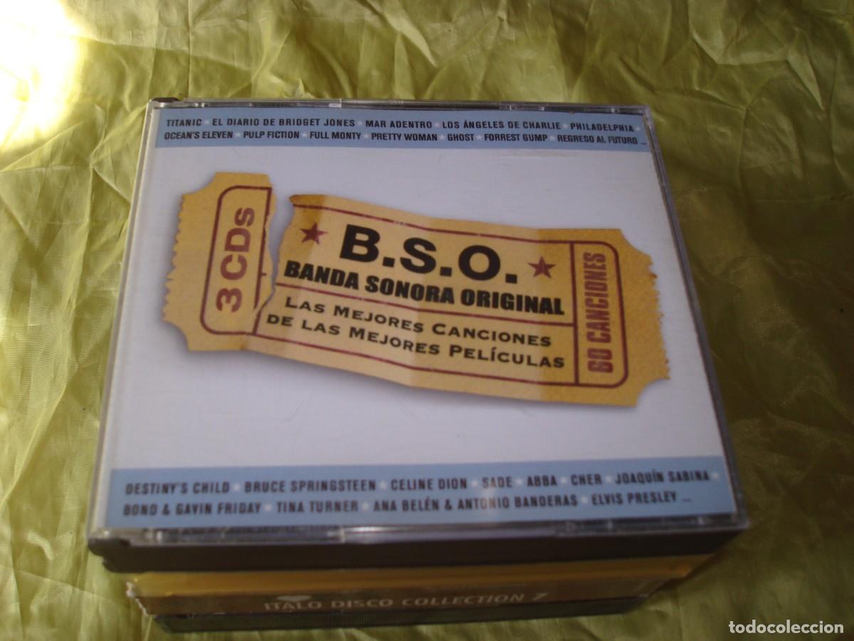 CDs de M&uacute;sica: B.S.O. LAS MEJORES CANCIONES DE LAS MEJORES PELICULAS. 3 CD&acute;S. (#)