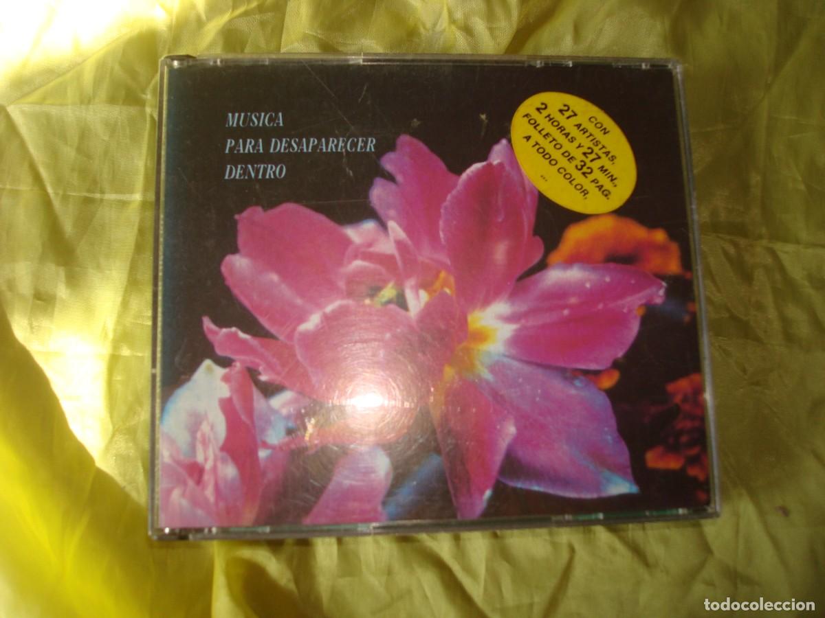 CDs de M&uacute;sica: MUSICA PARA DESAPARECER DENTRO. 2 CD&acute;S + LIBRETO. IMPECABLE(#)