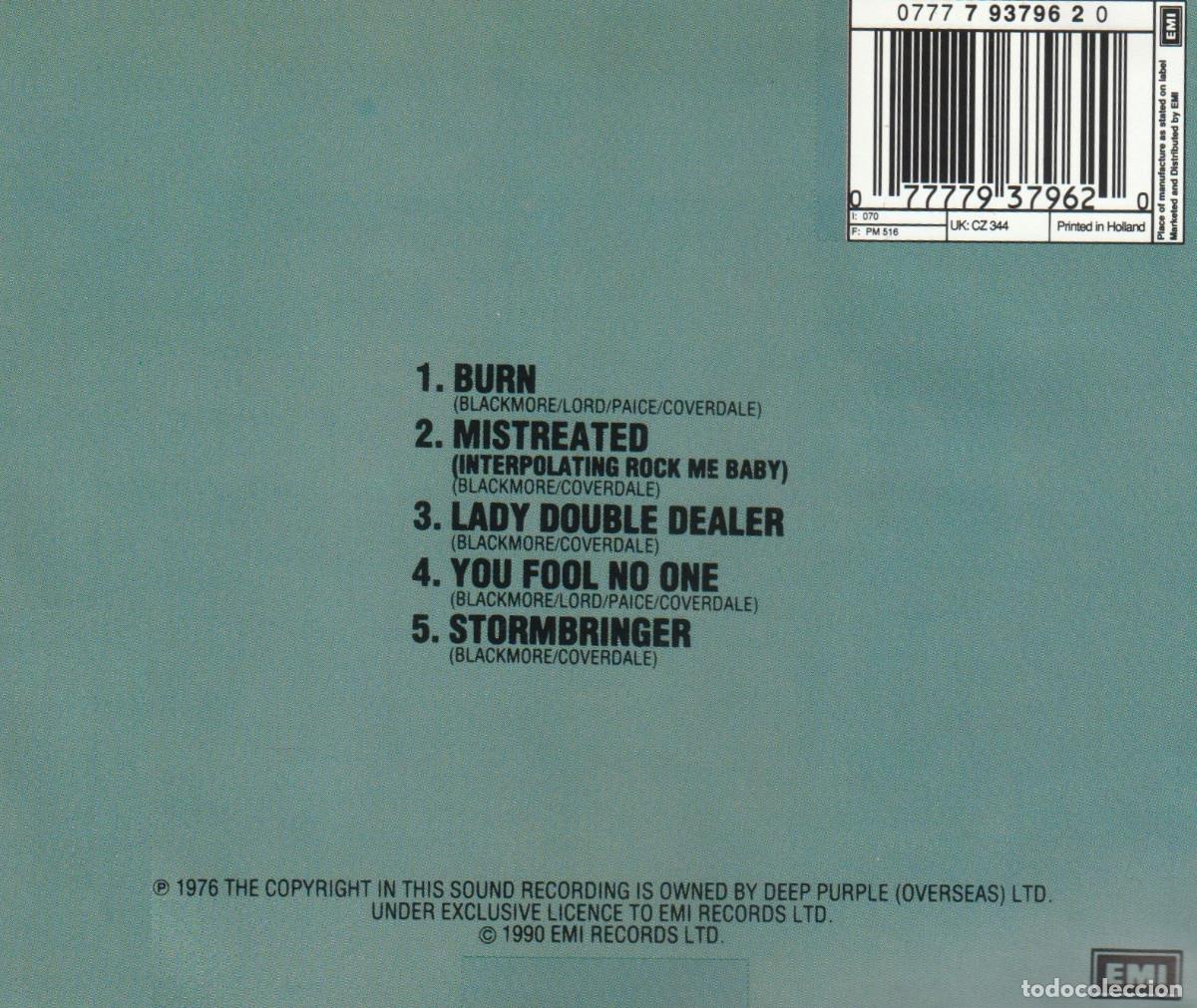 CDs de m&uacute;sica: DEEP PURPLE. MADE IN EUROPE. CD. - Foto 2