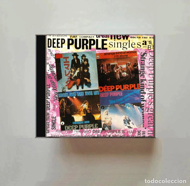 CDs de m&uacute;sica: DEEP PURPLE. SINGLES AS & BS. RECOPILATORIO. CD. - Foto 1